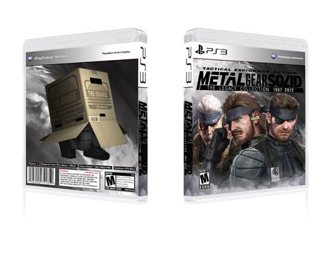 metal gear legacy box art printable|Metal Gear Solid: The Legacy Collection US boxart and info.